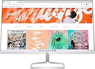 HP 27-inch FHD Monitor with AMD FreeSync Technology (2021 Model, M27fw)