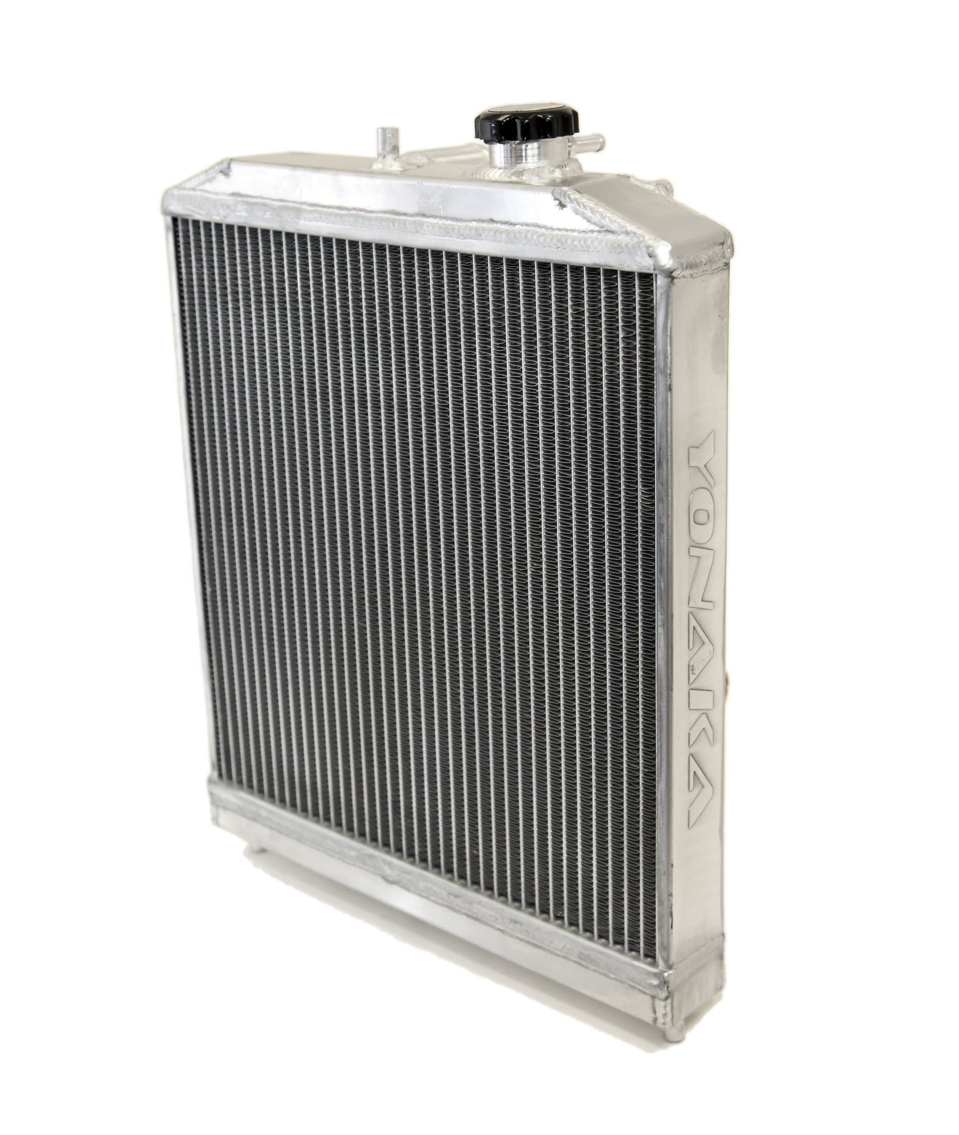 Yonaka Compatible with 92-00 Honda Civic Dual Core Lightweight Performance Aluminum Radiator