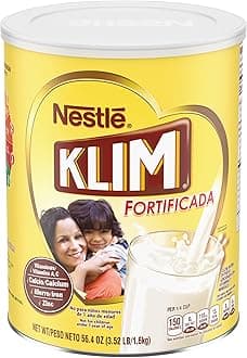 NESTLE KLIM Powdered Milk PREBIO 56.4 Ounce (Pack of 1)