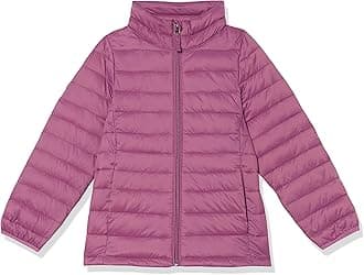 girls Light-weight Water-resistant Packable Mock Puffer Jackets