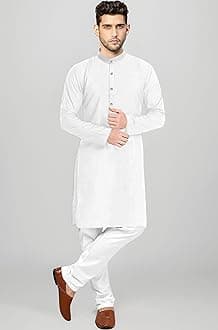 Men's Kurta Pyjama Set Cotton