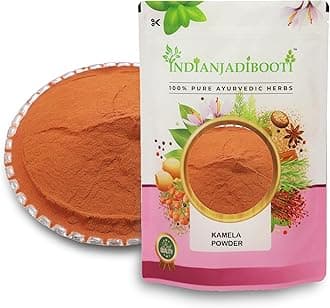 IndianJadiBooti Kamila Powder - Kamela Powder - Camila Powder - Mallotus Philippinensis, 400 Grams