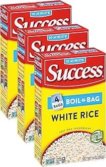 Success Boil-in-Bag Rice, White Rice, Quick and Easy Rice Meals, 14-Ounce Box (Pack of 3)