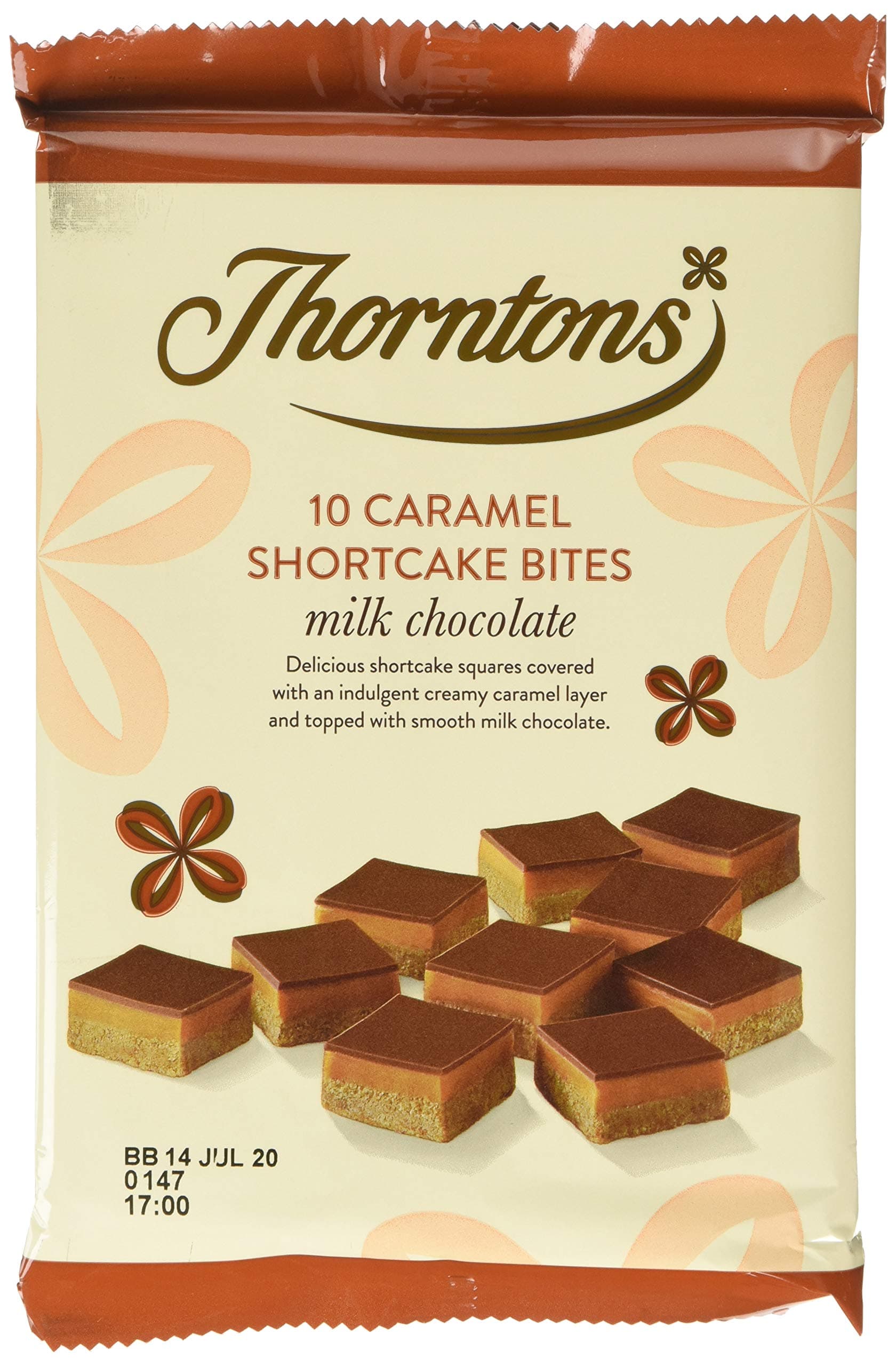 Thorntons 9 Mini Caramel Shortcake Bites