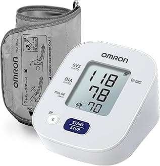 HEM 7143T1 Digital Bluetooth Blood Pressure Monitor with Cuff Wrapping Guide & Intellisense Technology For Most Accurate Measurement