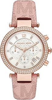 Michael Kors Women's Watch PARKER, 39 mm case size, Chronograph movement