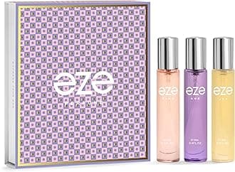 EZE Perfume Gift Set For Women - Pack of 3 (18ml Each) | Premium and Long Lasting Perfume | Luxury Scent Perfect for Work, Events & Special Occasions