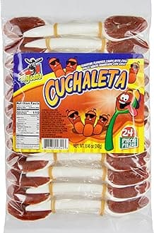 Cuchaleta - Tamarind Flavored Spoon Candy With Chili: Cucharitas de Sabor Tamarindo Con Chile
