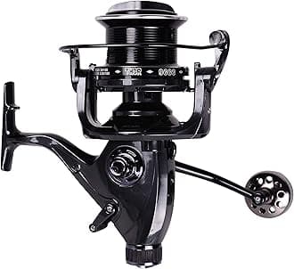 Carp Fishing Reels 8000 9000 10000 Bait Runner Big Free Runner Double Brake Feeder 12+1 Ball Bearing Spinning Fishing Reel