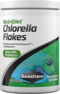 Seachem NutriDiet Chlorella Fish Flakes - Natural Probiotic Formula 100g