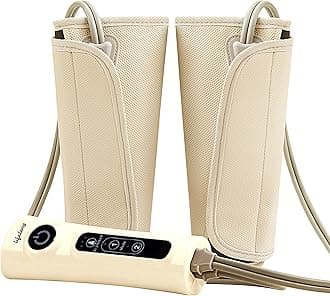 - LLM18 Air Pressure Massager for blood circulation and pain relief of Arms, Leg, Calf and Foot (Brown)