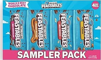 Beast bars Feastabless Milk Chocolate Pack of 4-2.1 oz each