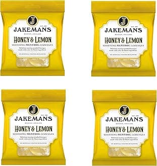 Lozenges Honey & Lemon Menthol (Pack of 4)