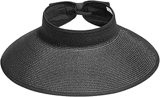 Sun Hats for Women Fashionable Womens Wide Brim Hat Roll-up Straw Sun Visor Hat