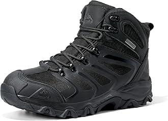 Men's Ankle High Waterproof Boots Hiking Boots Men Walking Boots Mens Backpacking Trekking&Hiking Footwear Armadillo