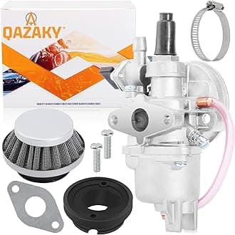 Carburetor for 43cc 47cc 49cc 50cc SYX Moto Holeshot Kids Mini Dirt Bike Pit Pocket Rocket Super Bike Minimoto ATV Quad Go Kart Moped Chopper Scooter Motocross Brush Cutter 2-stroke Engine Carb