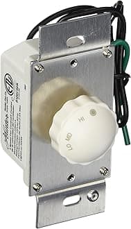 Fan Company, 22691, Original® Three-Speed Stepped Wall Control,White