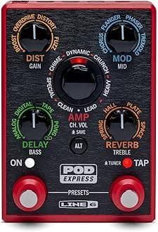 Line 6 Amplifier Simulator Amplifier/Effect Processor Multi Effector POD EXPRESS GUITAR