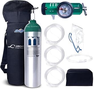 Small Oxygen Tank Size D - Portable Oxygen Tank for Travel USA