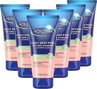 Noxzema Ultimate Clear Daily Deep Pore Cleanser 6 Oz (Pack of 6)
