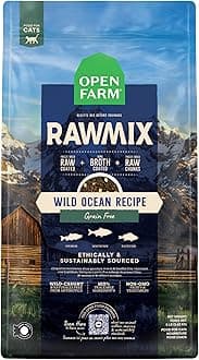 Open Farm RawMix Wild Ocean Recipe Dry Cat Food - 1KG