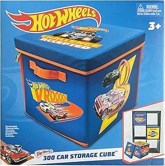 Hot Wheels ZipBin 300 Car Storage Cube