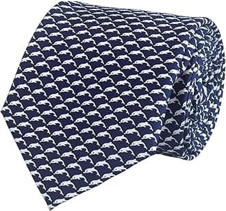 100% Silk Fancy Animal Print Ties for Men, for Casual Wedding Party