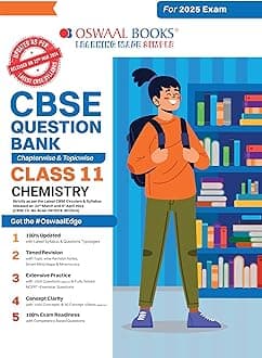 CBSE Question Bank Chapterwise and Topicwise SOLVED PAPERS_Class 11_Chemistry_For Exam 2024-25 Paperback – 9 Oct. 2023