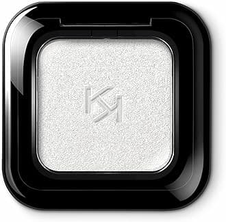 Kiko Milano High Pigment Eyeshadow, 38 Metallic Light Silver