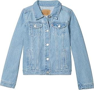Girl's Denim Trucker Jacket (Big Kids) Alanis SM (7-8 Big Kids)