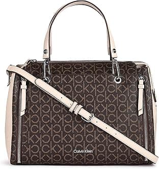Calvin Klein Bubble Lamb Novelty Organization Satchel