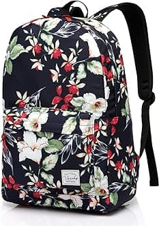 School Backpack for Girls, Cute Schoolbag Bookbag for Kids/Teens/Middle School/College/Work Backpack for Women