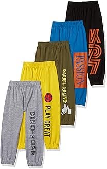 T2FBoy's Regular Fit Track Pants(Pack of 5)
