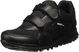 Liberty9906-90VGN Kids School Non Lacing Shoes Black (8 UK)