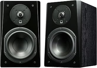 SVS Prime Bookshelf Speakers Pair Black Ash