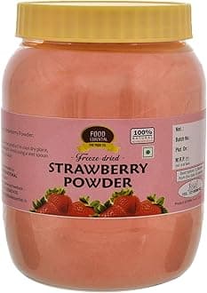 Food Essential Freeze Dried Strawberry Powder 250 gm.