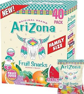 AriZona Mixed Fruit Fruit Snacks - 0.9 oz, 40 count Box
