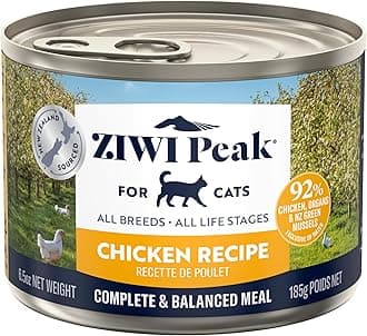 Peak Wet Cat Food – All Natural, High Protein, Grain Free, Limited Ingredient, with Superfoods (Chicken, Case of 12, 6.5oz Cans)