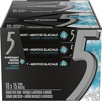 Wrigley 5 Ascent Escalating Wintermint, 10ct/150 sticks total