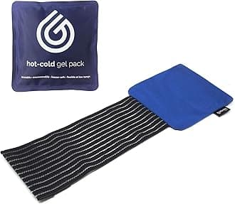 GelpacksDirect Cold Compress for Kids Reusable - Hot Cold Childrens Ice Pack & Compression Cover for Youth Teens Sports Injuries - Mini Gel Ice packs for Soothing Bruises and Bumps - Small (14 x 13cm)