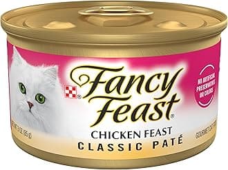 Purina Grain Free Pate Wet Cat Food, Classic Pate Chicken - (24) 3 oz. Cans