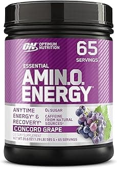 (ON) Amino Energy BCAA Drink - 65 Servings (Concord Grape)