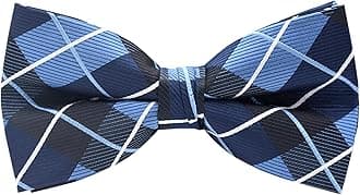 Mens Bow Tie Handmade Pre-Tied Fun Pattern Bow Ties for Men