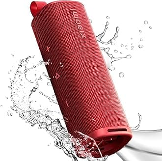 Portable Bluetooth Speaker (30W), Sound, True Wireless Stereo, Bluetooth 5.4, IP70 Waterproof, Long Time Playback, Red