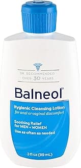 BalneolHygienic Cleansing Lotion Bottles, 3 Fl Oz (Pack of 6)