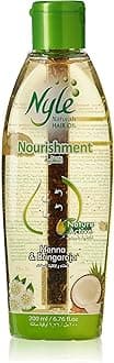 Nyle Nourishment Hair Oil with goodness of natural extracts of Henna and Bringaraja (200ml)