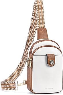 BOSTANTEN Small Sling Bag Crossbody Bags for Women Trendy Crossbody Purse Leather Chest Bag