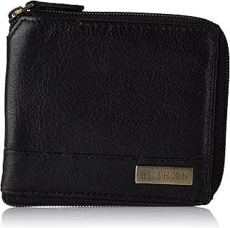 WildHornRFID Protected Genuine Leather Wallet for Men's