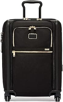 TUMIAlpha Continental Dual Access 4-Wheeled Carry-on Luggage - Rolling, Lightweight Suitcase - Secure Suitcase with Lock