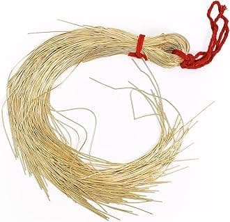 Embroiderymaterial Dapka For Aari , Zardosi Embroidery & Jewellery Work ,1MM, Smooth Finish, Golden Color(100 Gram)